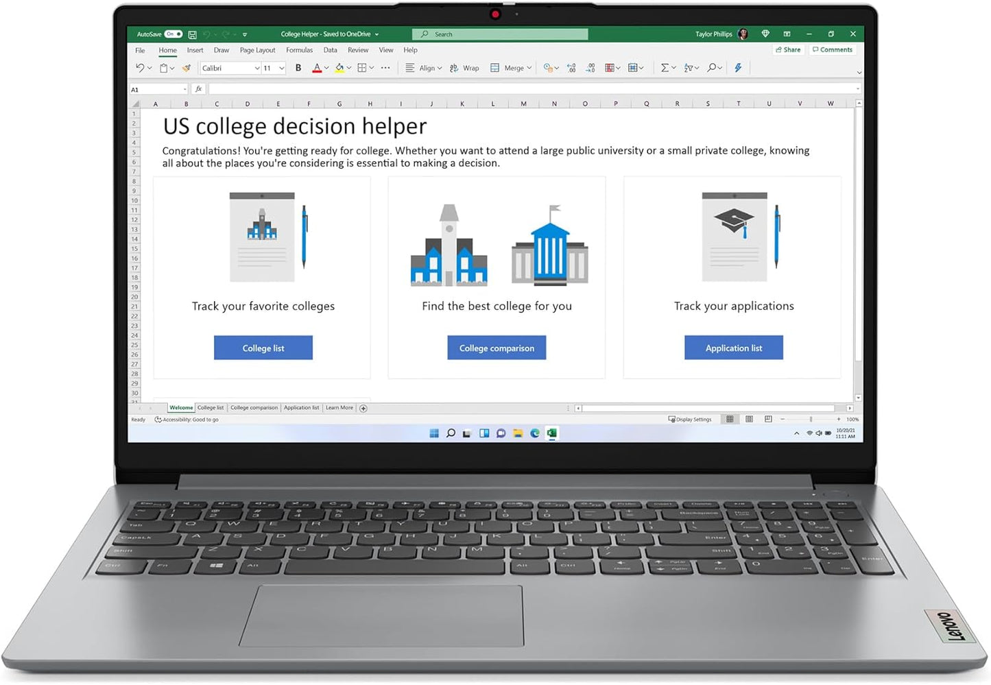Everyday Laptop Computer - Windows 11 - 15.6" FHD - 4GB Memory - 128GB Storage K6028