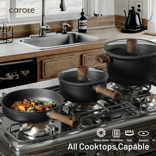 Nonstick Pots and Pans Set, 16-Piece Induction Cookware F642924