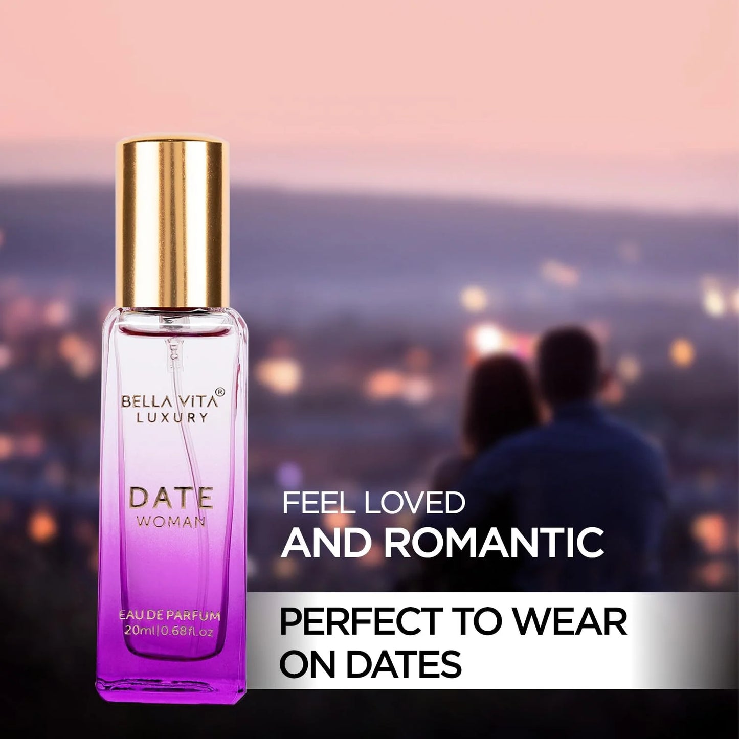 Luxury Date Eau De Parfum for Women, Fruity & Spicy, 20ml G253
