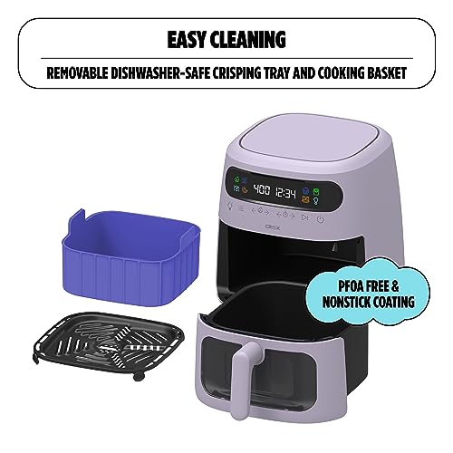 8 QT Digital Air Fryer with Touch Screen and TurboCrisp Technology F231