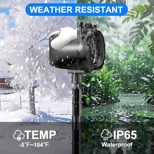Christmas Laser Projector Light Outdoor, RGB Firefly Moving Lights, IP65 Waterproof for Garden Yard Party Decor W6136