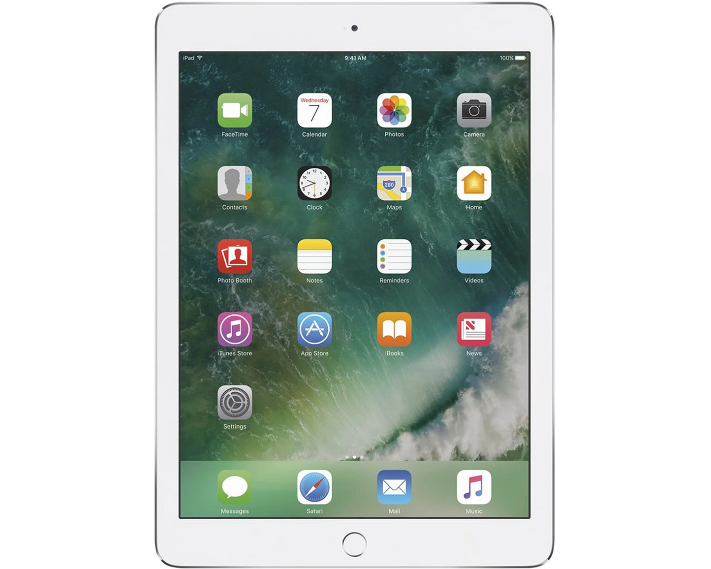 Open Box iPad Air 2 9.7-inch 128GB Wi-Fi Only with Bluetooth Earbuds, Case, Charger J780