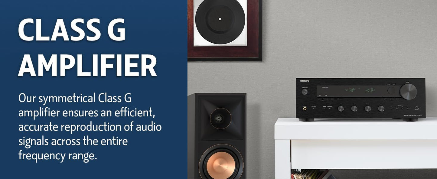 2 Channel Stereo Receiver with Wi-Fi and Bluetooth F25238