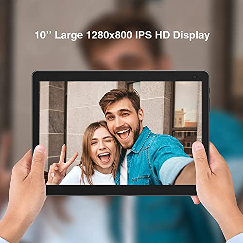 10 inch Android Tablet with 32GB Storage, 6GB RAM, Black Z5138