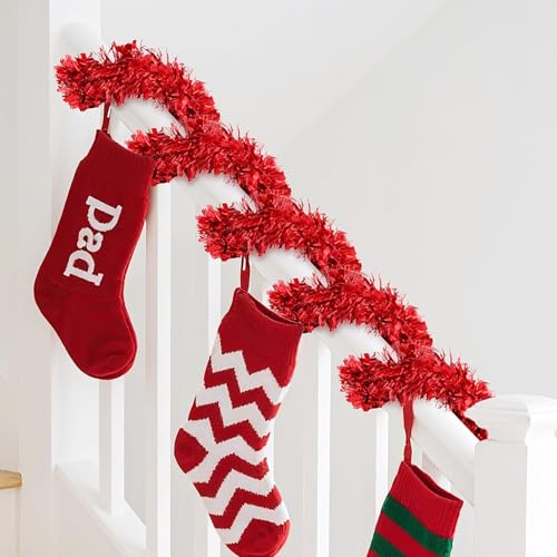 50ft Green Artificial Pine Garland for Indoor Outdoor Christmas Decor Q308536