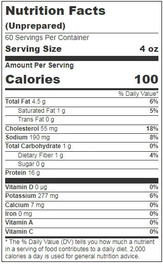 Catfish Quick Frozen Fish Fillet, 15 lb Case V1123