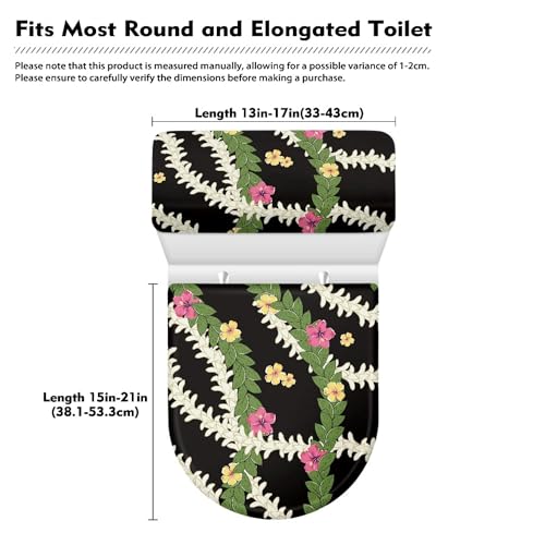 Christmas Toilet Lid and Tank Cover Set for Bathroom Decor Q334993