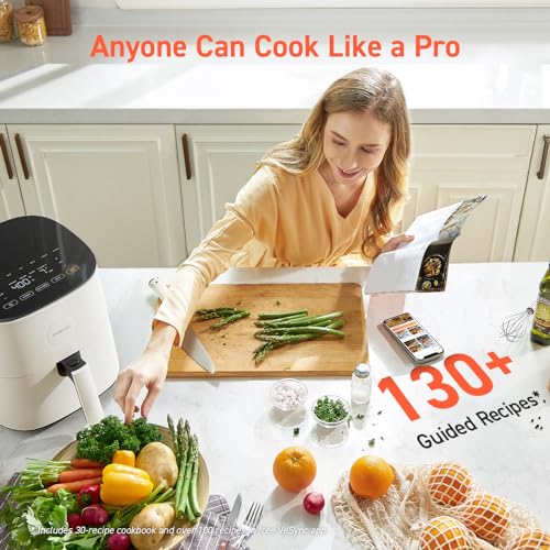 Air Fryer 9-in-1, Compact 5QT, Nonstick Dishwasher-Safe Basket, Gray R3973