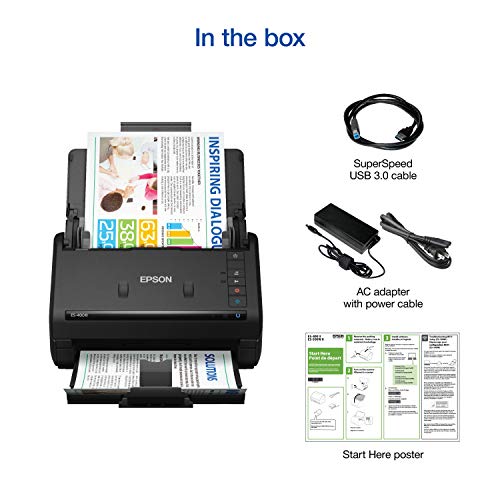 Color Duplex Desktop Document Scanner with Auto Document Feeder P90036