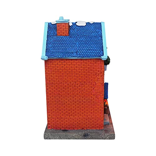 Lighted Musical Snow Village with Animated Kids Sledding A910926