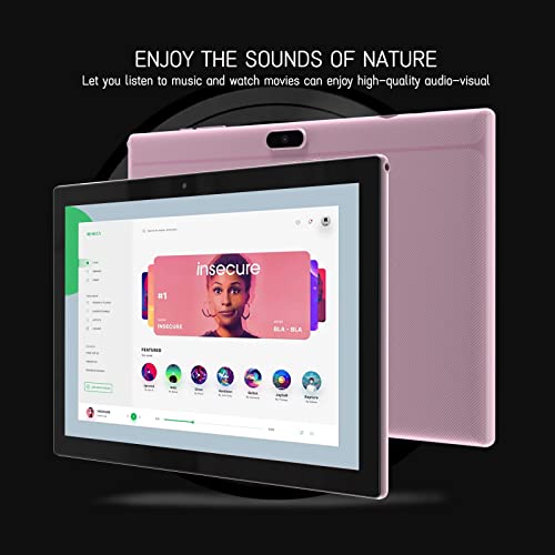 Tablet 10.1 inch Android 14 with Keyboard Case, Mouse, Stylus, 8GB+64GB, HD Touch Screen, Dual Camera, Wi-Fi, Blue W566112