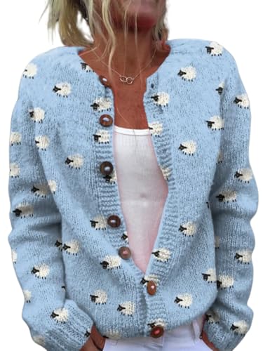 Women's Long Sleeve Knit Cardigan Sweater L169890