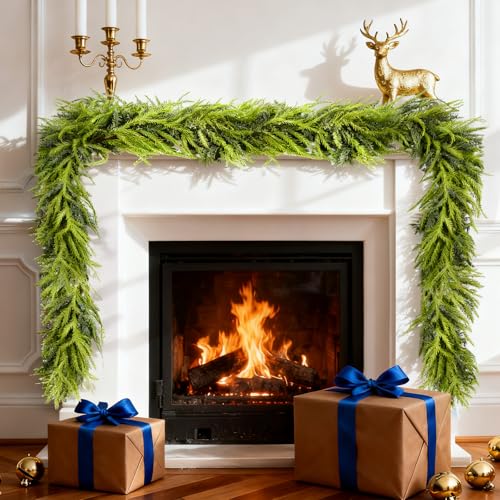 Artificial Norfolk Pine Garland 9FT for Holiday Decor D6529
