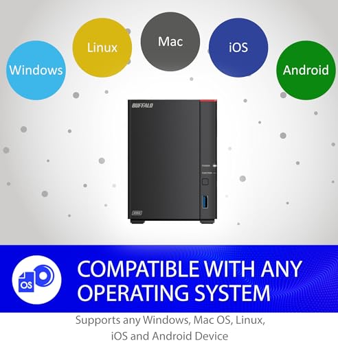 4TB 1-Bay NAS Network Attached Storage with HDD Included D801