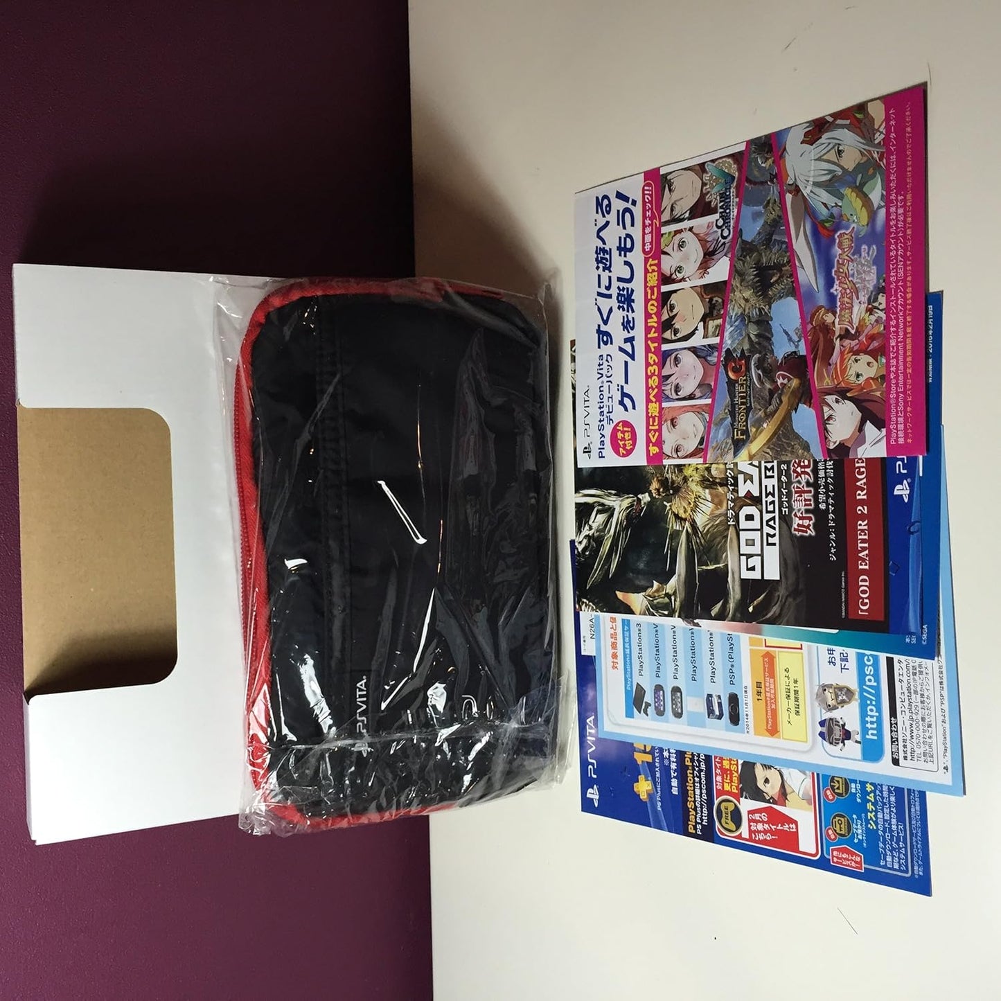 PlayStation Vita Wi-Fi model Red / Black C34220