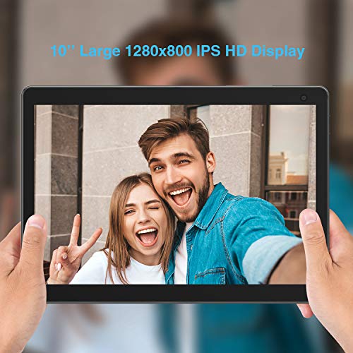 10 inch Android Tablet with 32GB Storage, 6GB RAM, Black Z5138