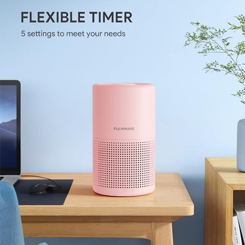 H13 True HEPA Air Purifier for Bedroom, Quiet with Night Light R447898