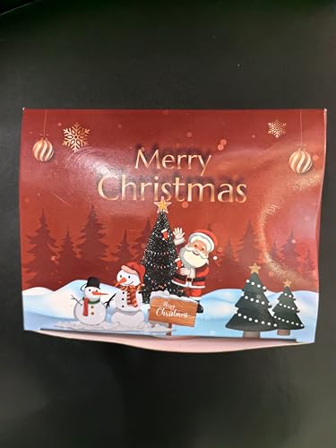 Mini Christmas Tree with Lights, 4 Pack Tabletop LED Decor C27546