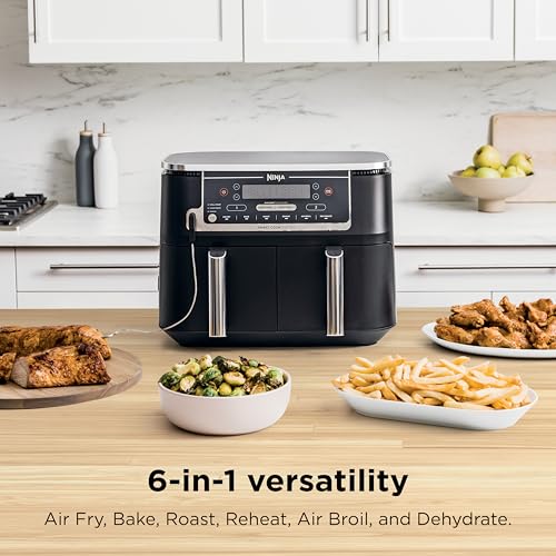 10QT 6-in-1 DualZone Air Fryer with 2 Independent Baskets X511450