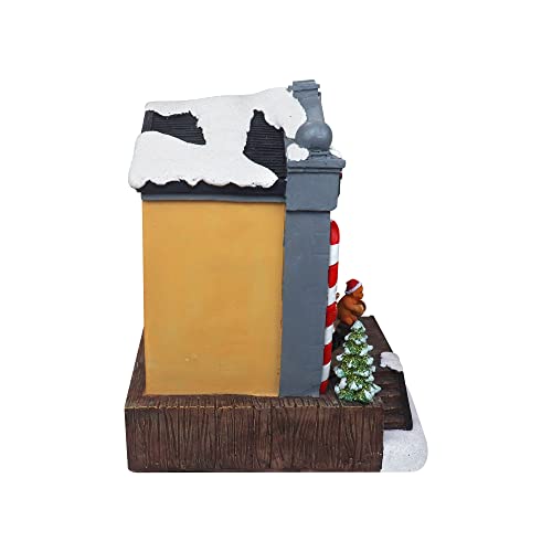 Lighted Musical Christmas Village Collectible Building Houses M7013