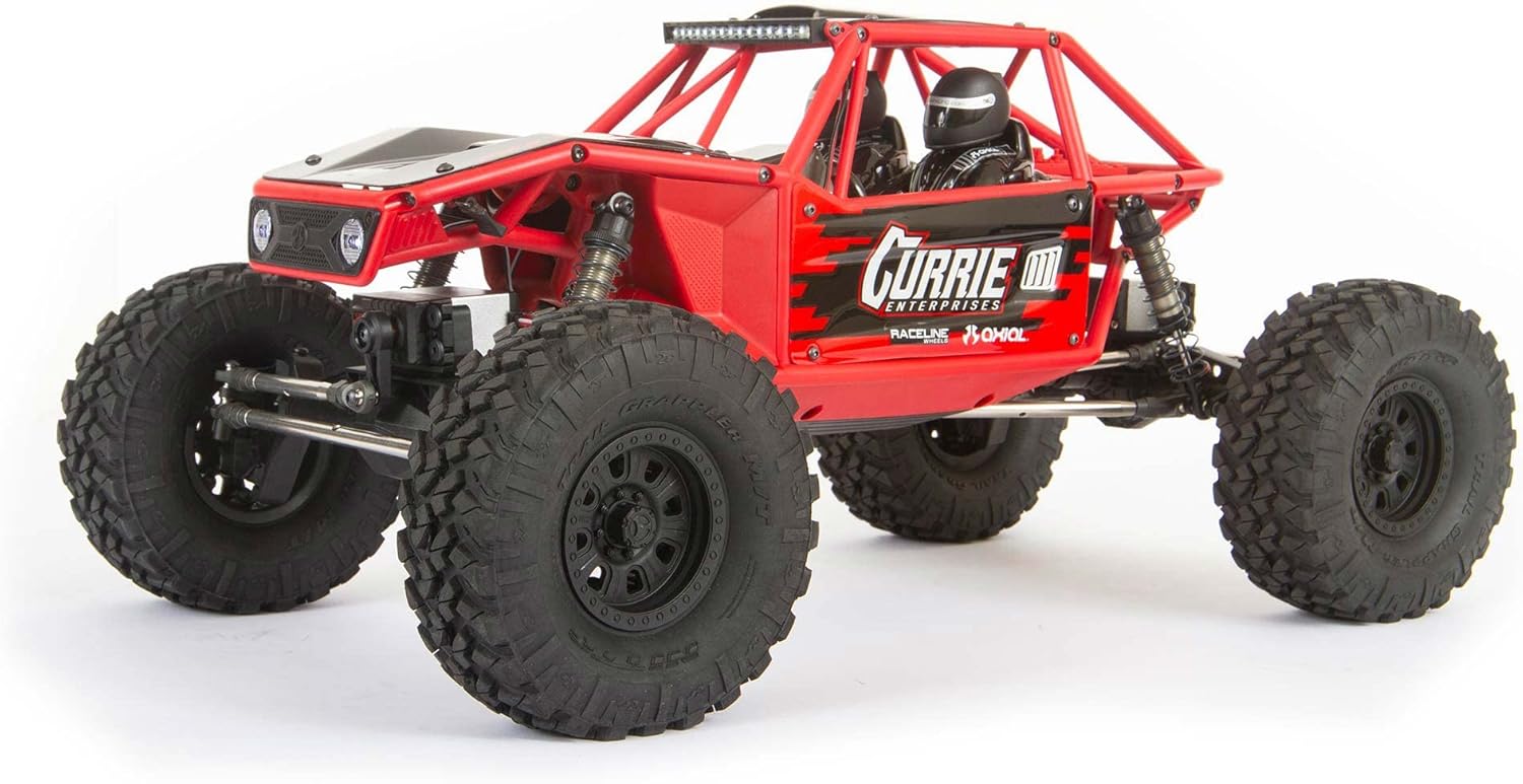 Axial RC Truck 1/10 Capra 1.9 4WS Unlimited Trail Buggy RTR (Batteries and Charger Not Included), Red, AXI03022T1