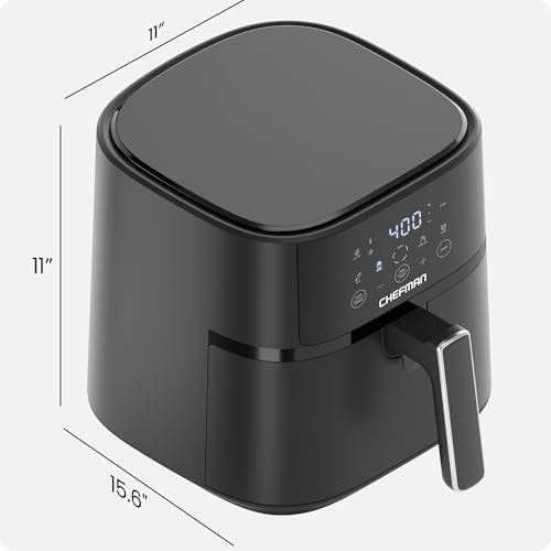 Air Fryer 6 QT with Touchscreen and 4 Presets C977097