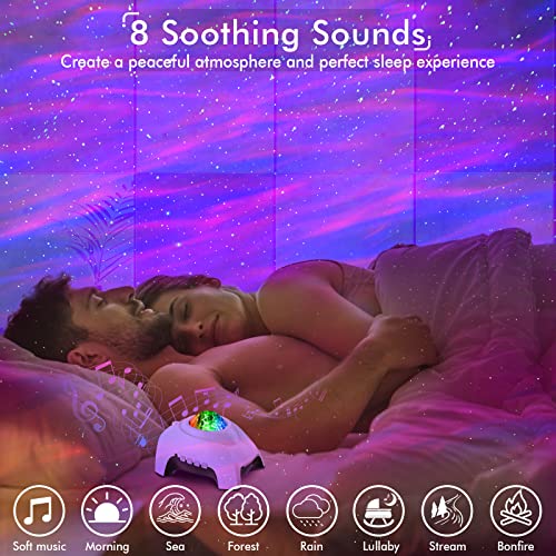 Galaxy Projector with Bluetooth Speaker and White Noise S67171