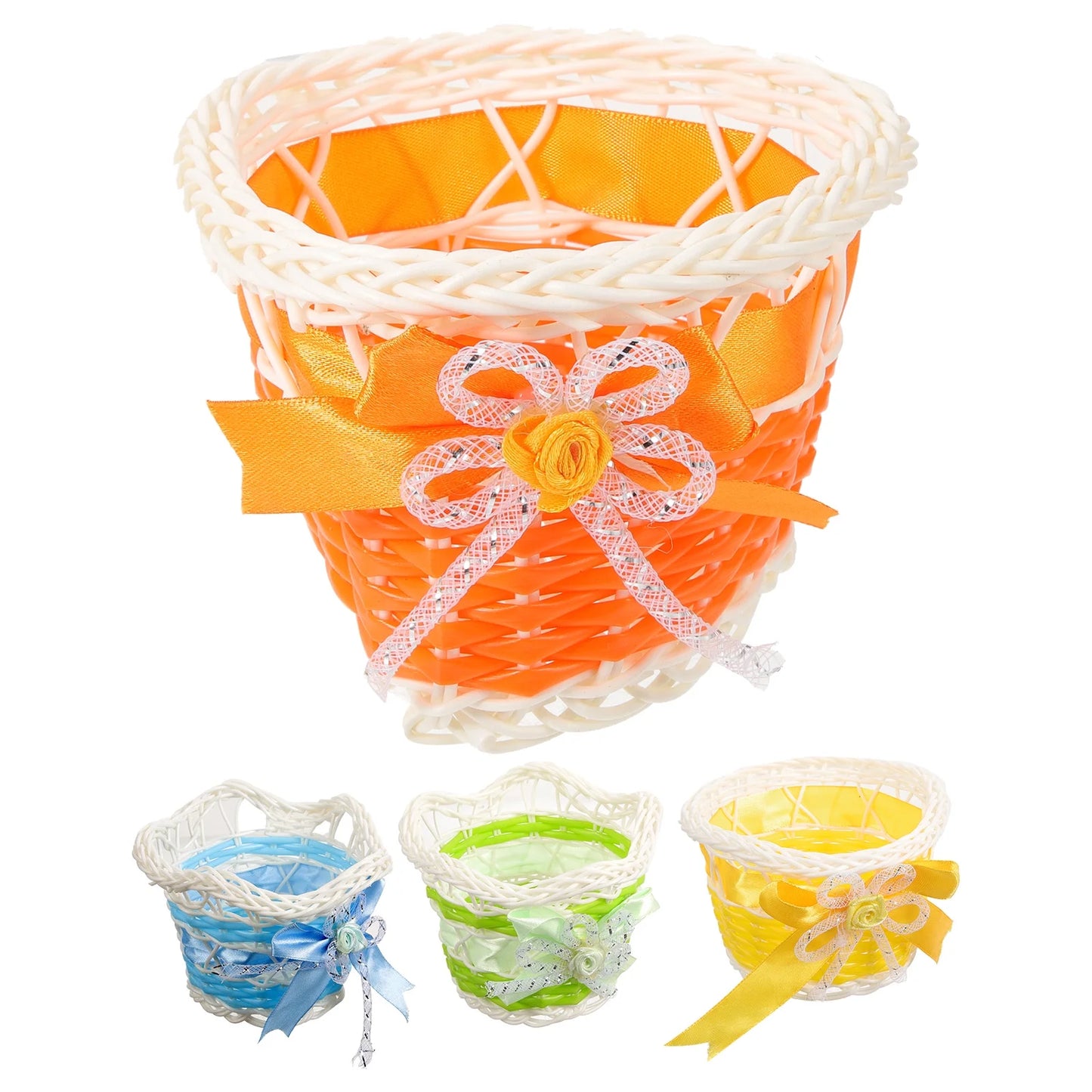 Rattan Flower Basket for Living Room Decor I103499