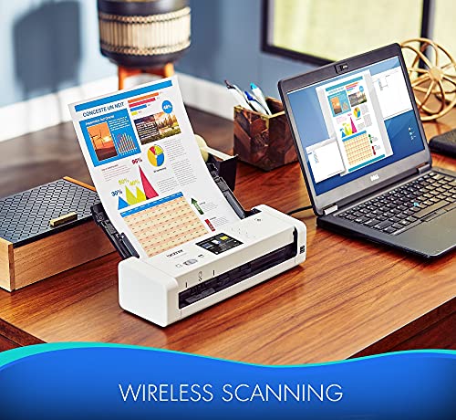 Wireless Compact Desktop Scanner with 30ppm Speed and Touchscreen G146724