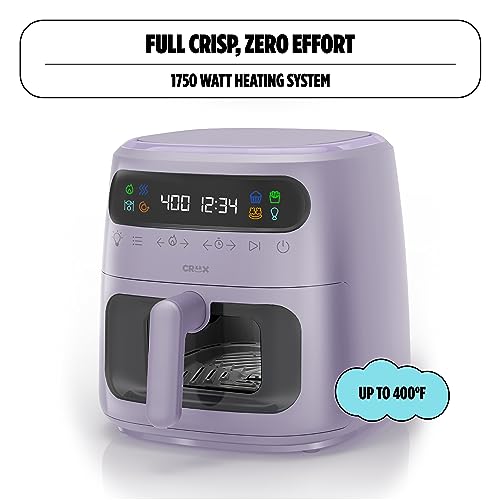 8 QT Digital Air Fryer with Touch Screen and TurboCrisp Technology F231