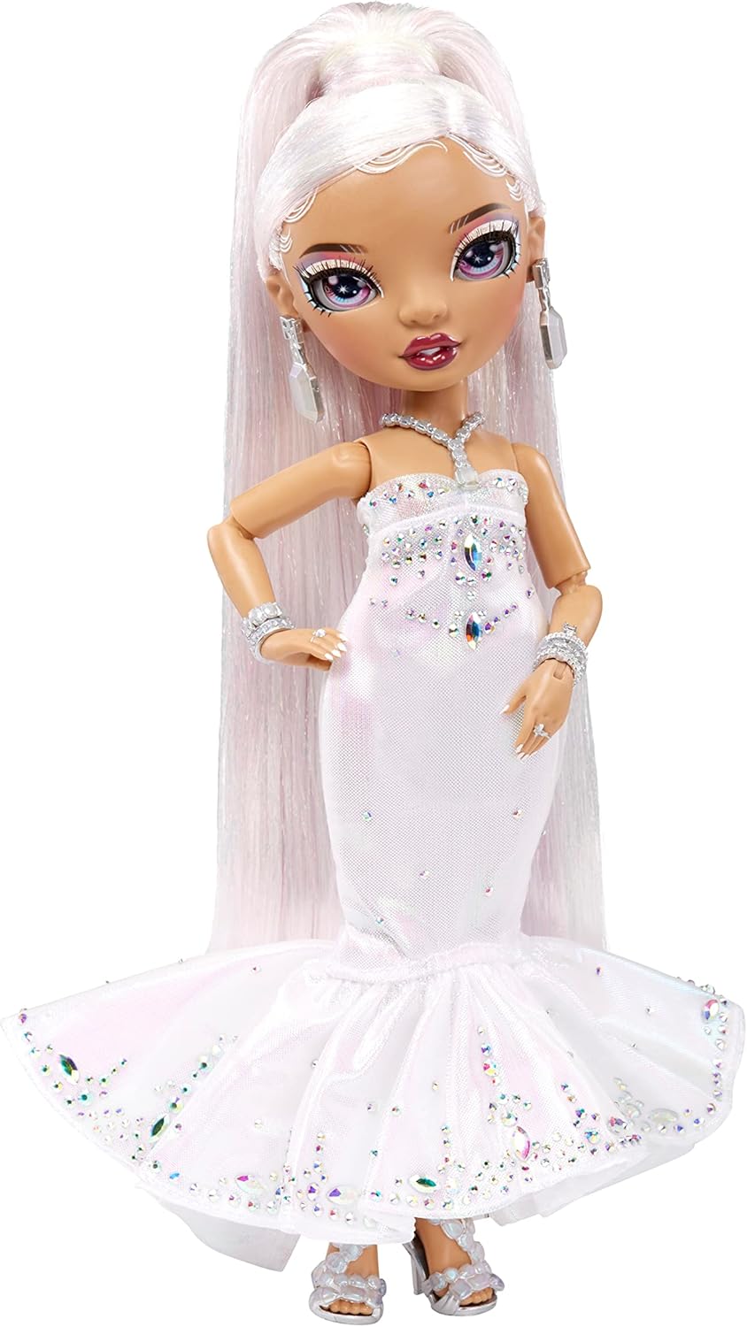Rainbow High Doll with Multicolor Hair and Iridescent Gown I820892