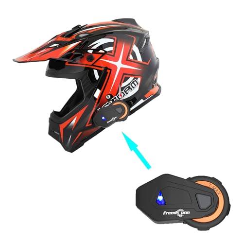 Adult Motocross Helmet Full Face Racing Style Matt Black U258