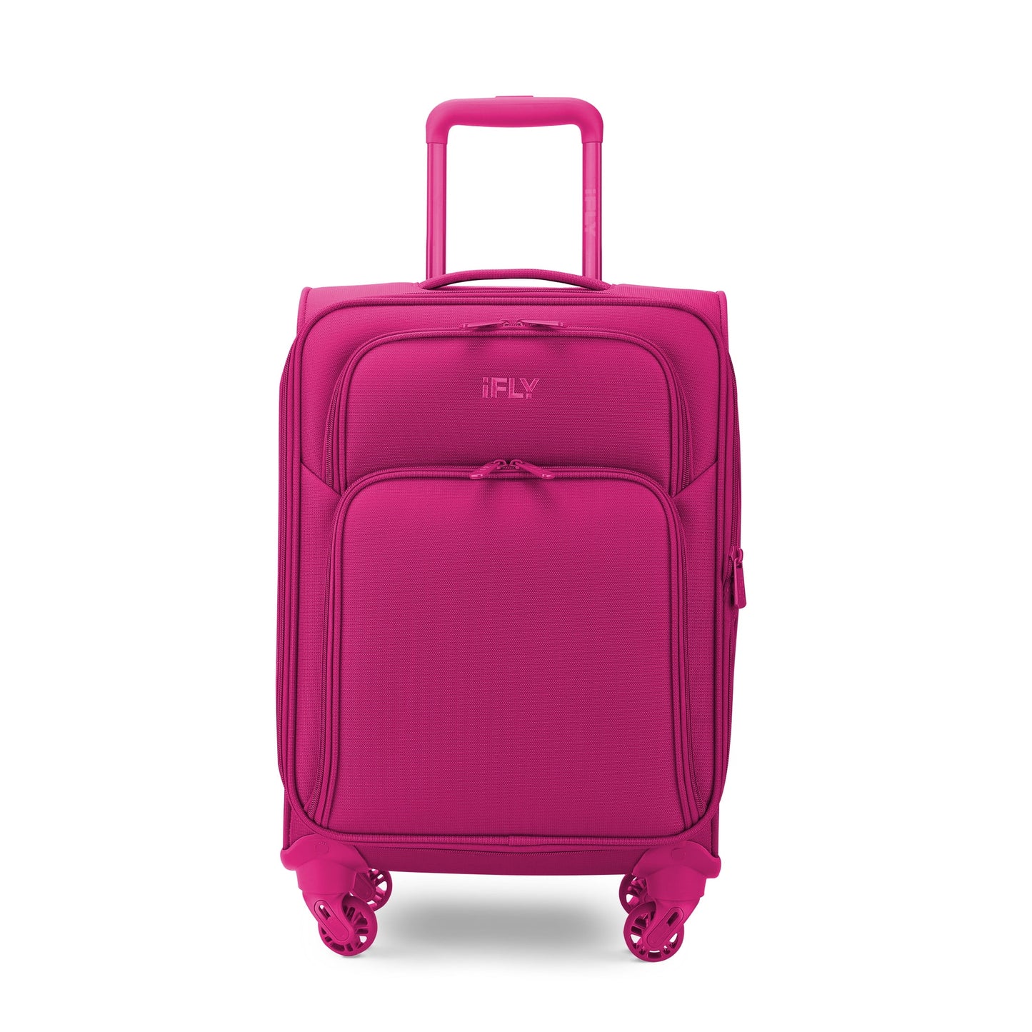 iFLY Softside Passion 20" Carry-on Luggage, Fuchsia