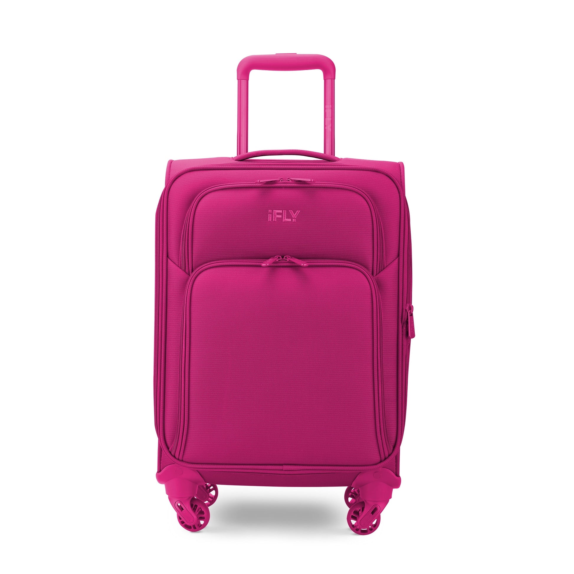 iFLY Softside Passion 20" Carry-on Luggage, Fuchsia