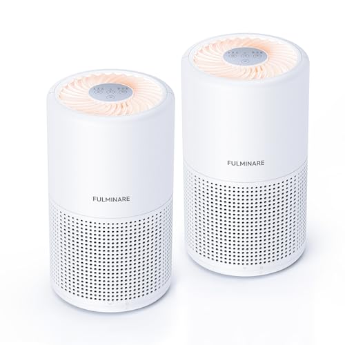 H13 True HEPA Air Purifier for Bedroom, Quiet with Night Light R447898