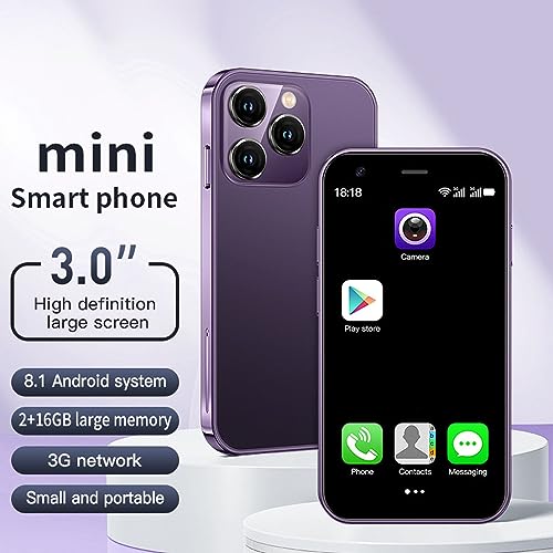 3G Mini Smartphone, 3 Inch Dual SIM Unlocked Kids Phone Z110