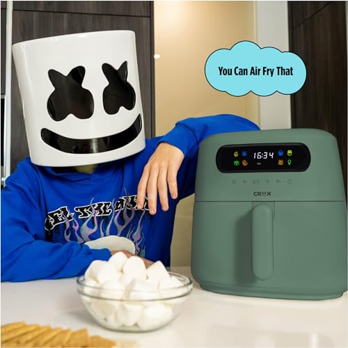 8 QT Digital Air Fryer with Touch Screen and TurboCrisp Technology F231