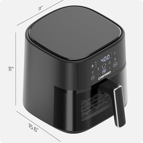 Air Fryer 6 QT with Touchscreen and 4 Presets C977097