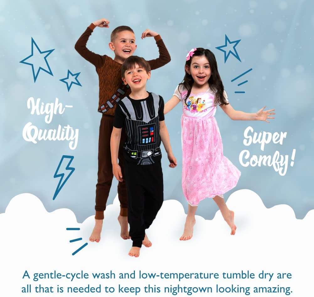 Girls' Frozen 2 Fantasy Gown Nightgown, 8 O2153