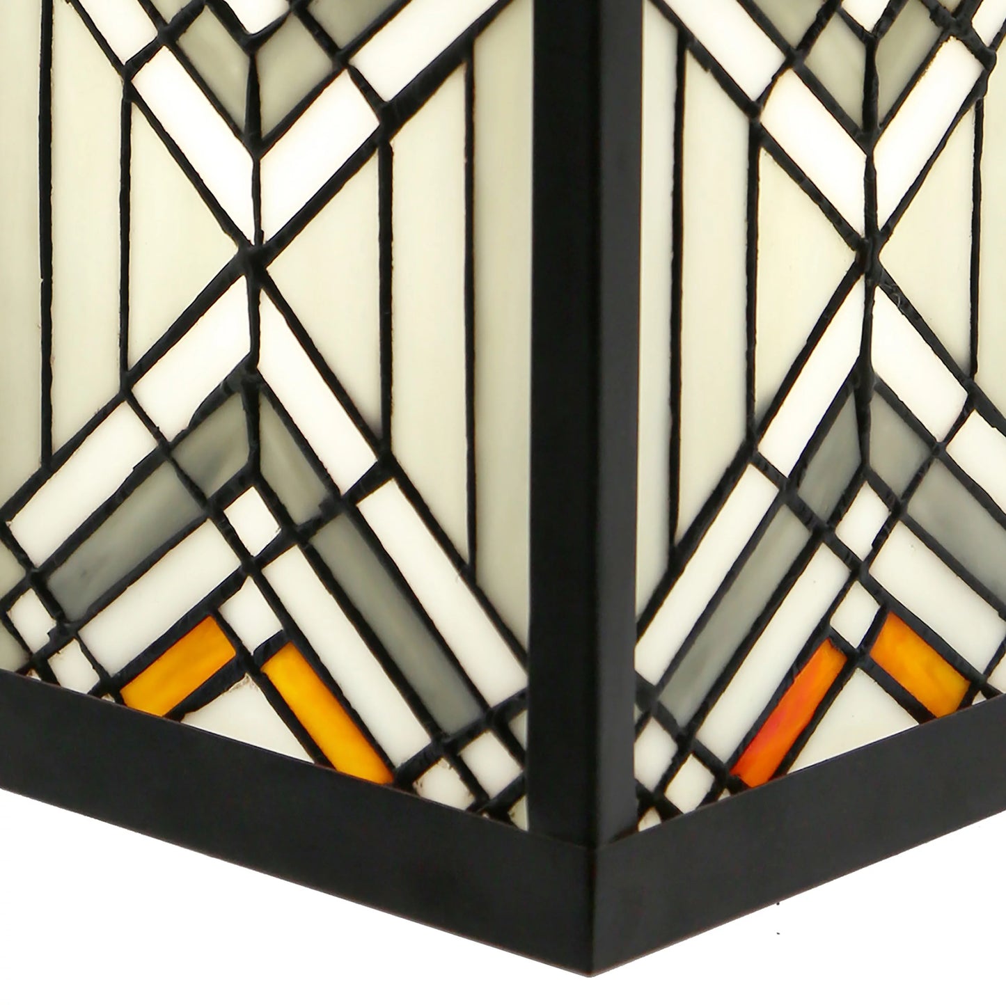 Outdoor Mission Stained Glass Wall Sconce G321