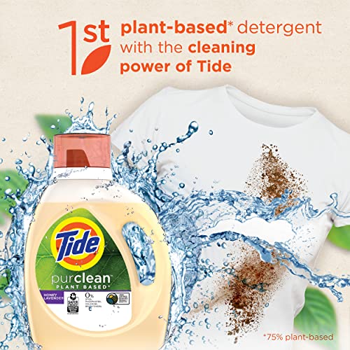 Plant-based liquid laundry detergent, honey lavender, 32 loads R81683