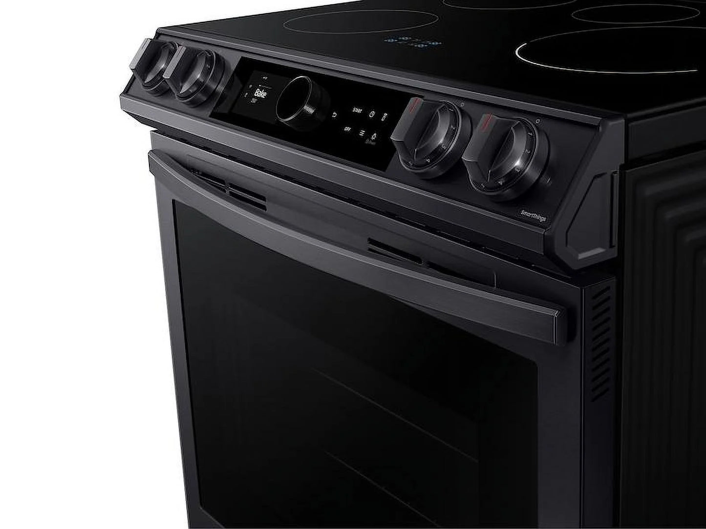 6.3 cu. ft. Smart Slide-in Induction Range, Black Stainless S256