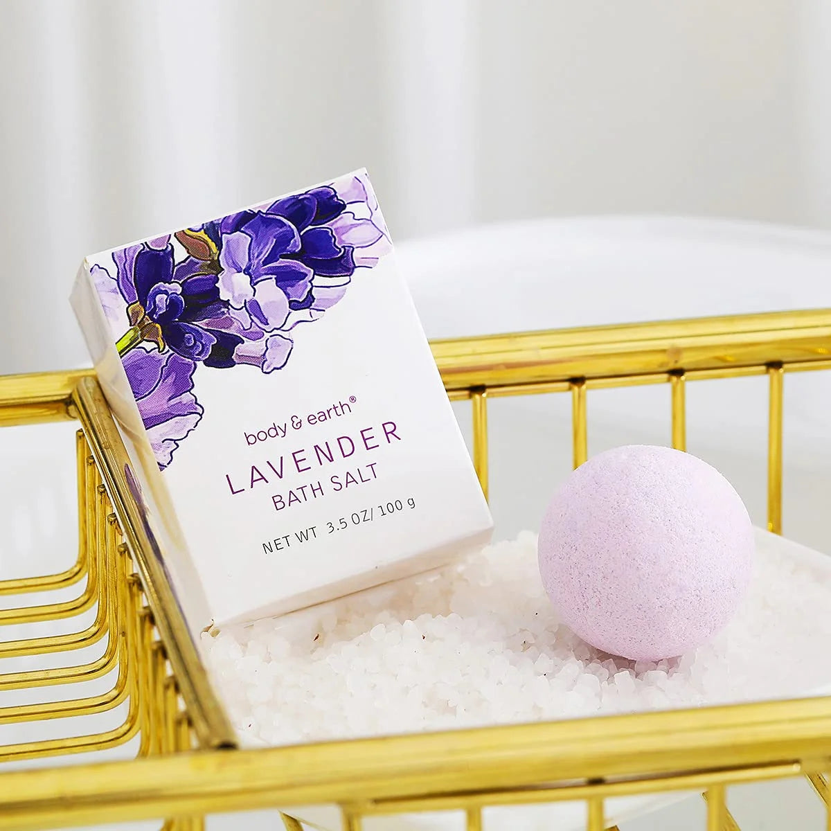 Lavender Bath Gift Set for Women, 11 Pieces C956425
