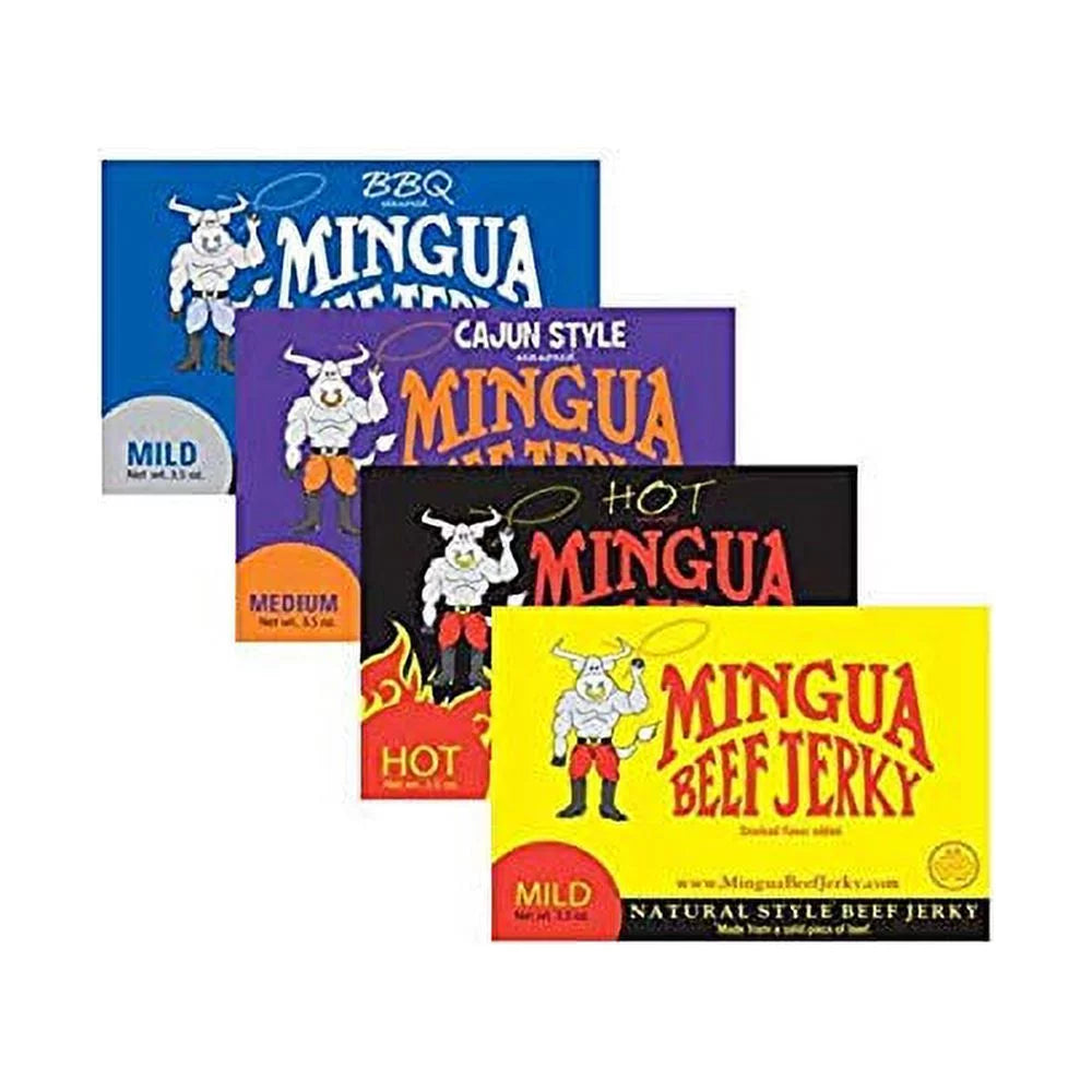 Beef Jerky Sampler Pack, 14 oz Y498657