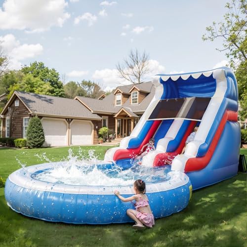Commercial Inflatable Water Slide with Splash Pool for Kids and Adults Z801