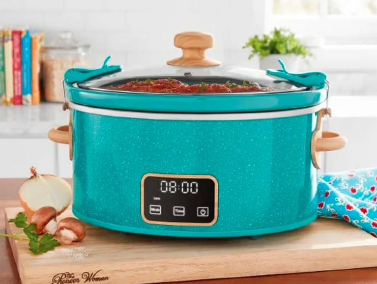 6 QT Slow Cooker with Locking Lid, Digital C6924