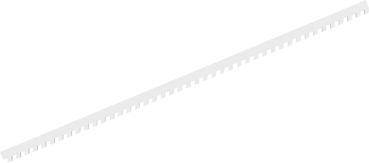PVC Dentil Trim, White I703