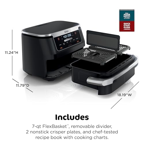10QT 6-in-1 DualZone Air Fryer with 2 Independent Baskets X511450