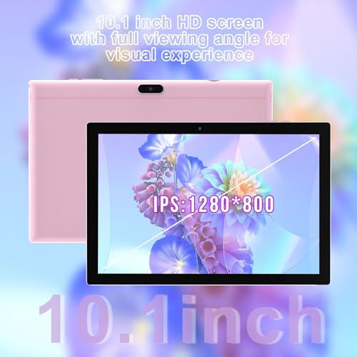 Tablet 10.1 inch Android 14 with Keyboard Case, Mouse, Stylus, 8GB+64GB, HD Touch Screen, Dual Camera, Wi-Fi, Blue W566112