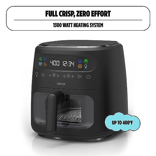 8 QT Digital Air Fryer with Touch Screen and TurboCrisp Technology F231